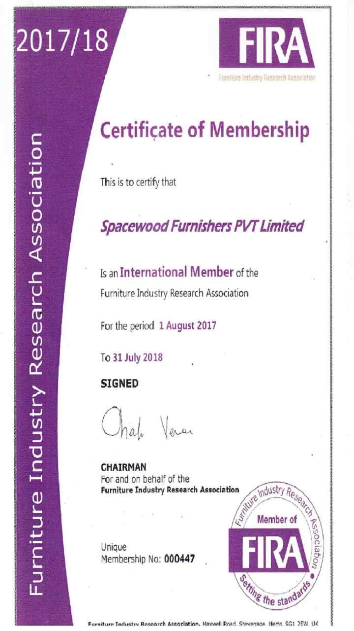 fira 2017-2018 certification