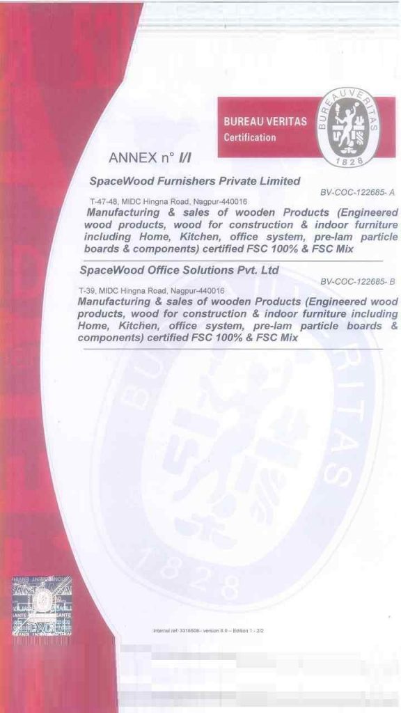 Chair studio mangalore Awards and Certification ISO certified company